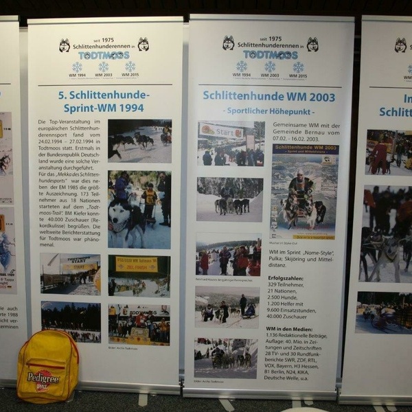 Die Austellung in der Wehratalhalle anlässlich des 50. Jubiläums Die Austellung in der Wehratalhalle anlässlich des 50. Jubiläums