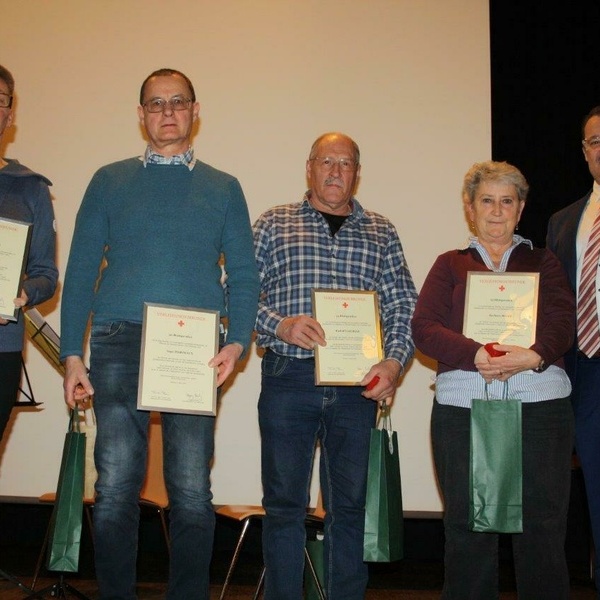 Tamara Hesse, Ingo Marteaux, Rudolf Faschian und Barbara Maier
