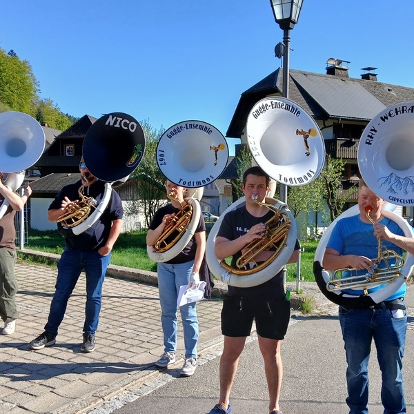 Teilnehmer am Sousalauf in Todtmoos
