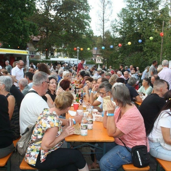 Besucher im Alten Kurpark 
