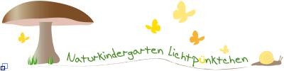 Logo des Naturkindergartens "Lichtpünktchen"