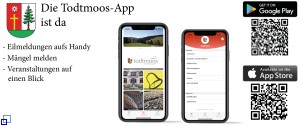 Banner für die Todtmoos-App